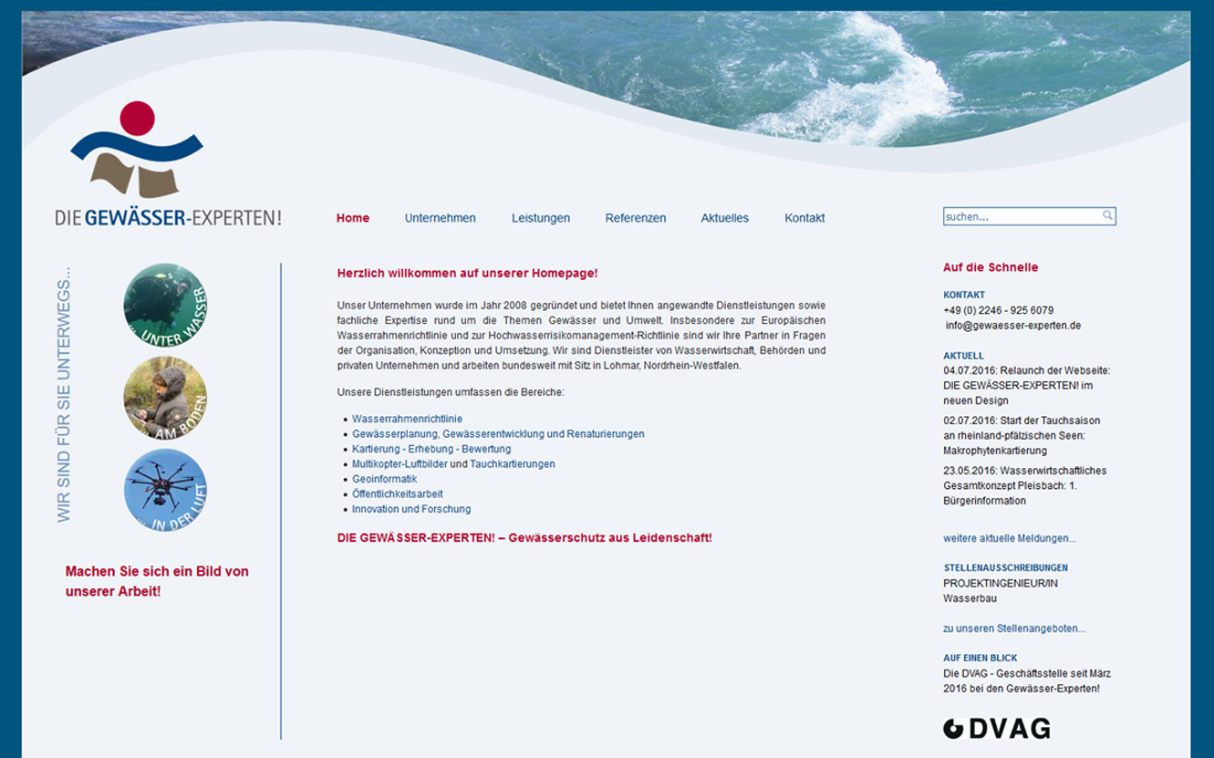 Relaunch der Webseite